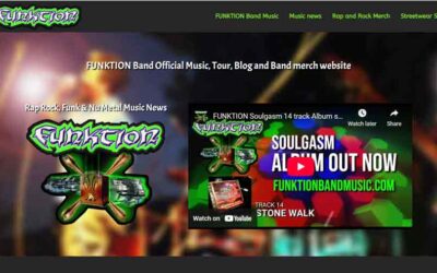 FUNKTION FunkRock band from LA launches new tribute site