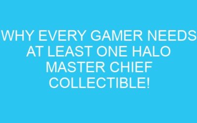 Why Every Gamer Needs At Least One Halo Master Chief Collectible!